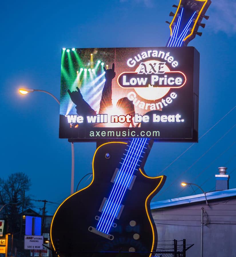 front-led business signs canada